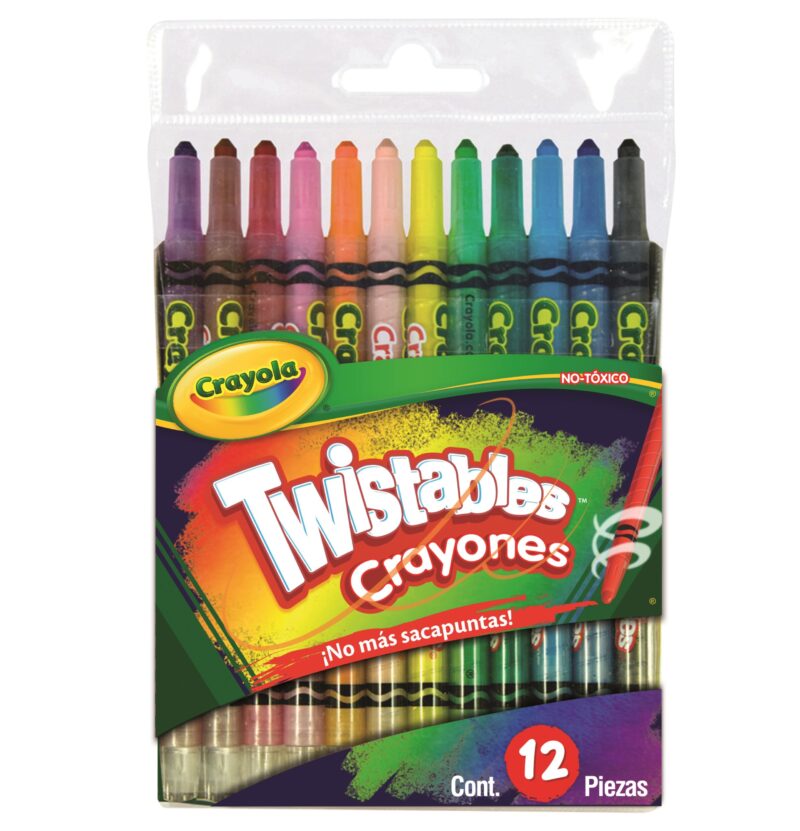 CRAYONES CRAYOLA TWISTABLES C/12