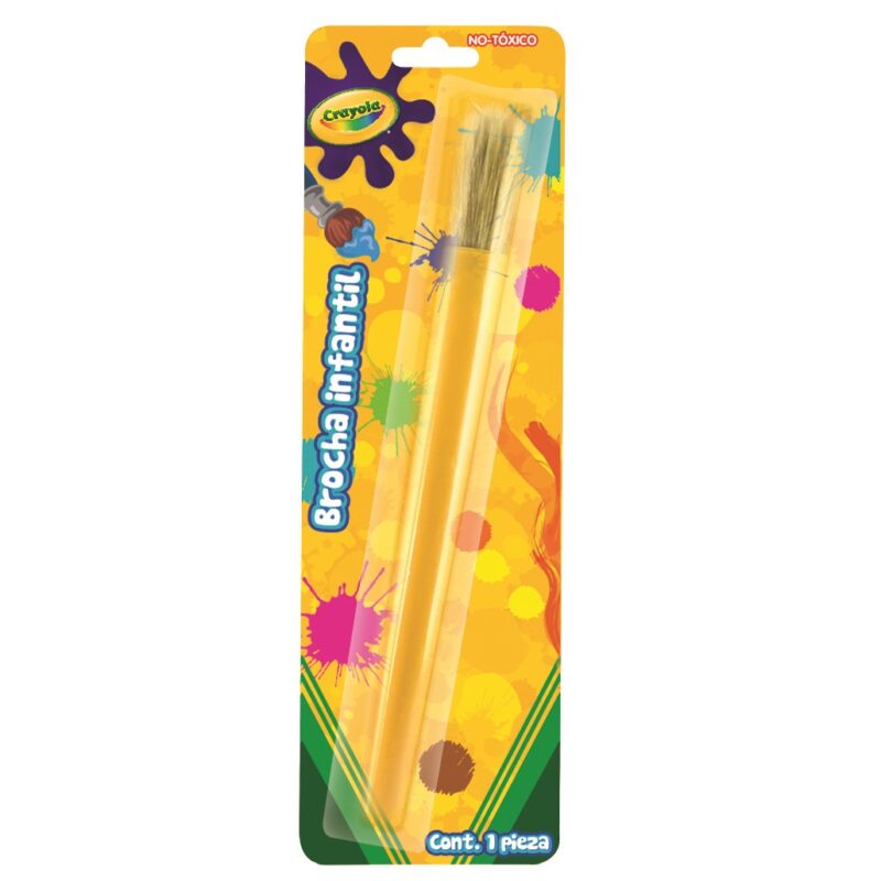 BROCHA INFANTIL CRAYOLA